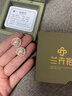 蘭卉銘S925銀針日韓氣質(zhì)法式優(yōu)雅微鑲鋯石纏繞仿珍珠耳釘女精致小巧百搭 白色色鋯石纏繞珍珠 曬單實(shí)拍圖