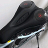 洛克兄弟（ROCKBROS） 自行車(chē)坐墊套山地車(chē)座墊套舒適記憶海綿硅膠鞍座套軟裝備 黑紅 曬單實(shí)拍圖