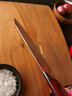 冠（Grand Sharp Art of knife）大馬士革菜刀具套裝AUS10不銹鋼芯水果刀家用切片刀廚房刀具套裝7寸大三德刀【贈刀套】 曬單實(shí)拍圖
