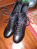 恰恰魚(yú)2025新款秋冬季真皮廣場(chǎng)舞鞋子舞蹈鞋女士跳舞鞋軟底現代水兵舞鞋 黑色單鞋 36 曬單實(shí)拍圖
