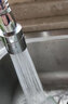 歐菲斯水龍頭延伸器廚房不銹鋼花灑延長器家用可旋轉(zhuǎn)水龍頭嘴防濺神器 升級(jí)銅芯小頭長16厘米-帶彎管 曬單實(shí)拍圖