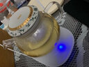一園 國(guó)際 商務(wù)花茶壺 陶瓷過濾網(wǎng) 手工玻璃壺 家用玻璃茶壺禮品 富貴金蓮商務(wù)壺 曬單實(shí)拍圖