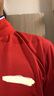 瓦努印 夏季工衣t恤定制短袖團建衣服定做logo公司工作服刺繡廣告衫印字 橙色 L 曬單實(shí)拍圖