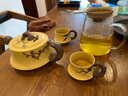 茗茶藝壺   宜興紫砂壺 純全手工原礦段泥泡茶壺茶壺茶具套裝 歲寒迎春 曬單實(shí)拍圖