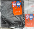 貝瑞加（Babyprints）兒童安全褲女童打底褲學(xué)生防走光保險(xiǎn)褲5分莫代爾2條灰黑130 曬單實(shí)拍圖