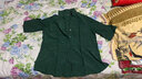 遮肚子上衣春夏新款中袖女氣質(zhì)寬松收腰中長(cháng)款T恤女 1065#墨綠色 3XL 建議140-160斤 曬單實(shí)拍圖