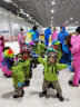 酷峰（kufun） 儿童手套冬天滑雪玩雪触屏手套保暖加厚玩雪加绒防水骑车男女 糖果粉兔（触屏款） （3-5岁） 实拍图