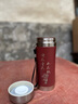 瓷朽閣宜興大容量紫砂內(nèi)膽杯不保溫杯便攜過濾網(wǎng)泡茶杯子陶瓷男禮品水杯 紫檀紅470毫升經(jīng)典款+塑料杯蓋 曬單實拍圖