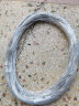 美外 铝丝线铝线  手工艺品diy材料工具  盆景用铝丝 白色直径1.5毫米（一斤100米） 实拍图