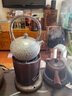 茂林銀樓一張打純手工祥云復古銀壺S999足銀茶壺燒水壺茶具煮水泡茶 瑞氣祥云約660g-670g 曬單實拍圖