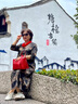 雷立行 絲巾女小長(zhǎng)條細(xì)窄春夏季百搭薄款披肩裝飾絲帶小條巾舞蹈紗巾 純色-大紅 曬單實(shí)拍圖
