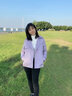 經(jīng)典故事（JANE STORY）經(jīng)典故事高級感風(fēng)衣外套女春秋2026新款時(shí)尚短款紫色外套小個(gè)子 N03淺紫色 S 曬單實(shí)拍圖