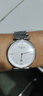 寶時(shí)捷（POSCER）手表女時(shí)尚簡(jiǎn)約氣質(zhì)防水超薄男士日歷石英表8278 本色男款（P.8278M.WWW） 曬單實(shí)拍圖