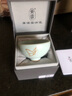 青澹汝窯茶杯冰裂天青色汝瓷茶杯茶具景德鎮手工陶瓷霓裳羽衣杯 蝶影杯-160ml 84ml 1個(gè) 曬單實(shí)拍圖