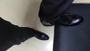 卡帝樂(lè)鱷魚(yú)（CARTELO）男士高幫皮鞋英倫風(fēng)馬丁靴韓版潮流中幫內(nèi)增高商務(wù)休閑鞋子側(cè)拉鏈 黑色 37 曬單實(shí)拍圖