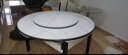 上林春天 岩板餐桌实木餐桌家用小户型餐桌椅组合伸缩折叠饭桌子餐厅家具 9MM香奈尔亮光-贝勒椅 1.35米一桌六椅 实拍图
