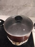 愛仕達(dá)（ASD）湯鍋不粘鍋大容量家用電磁爐燃?xì)庠钣名滐埵珶蹂伈徽粗竺孑o食鍋 雙耳不沾湯鍋- 22cm 曬單實(shí)拍圖