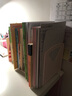 時(shí)代良品 簡(jiǎn)約書(shū)立架書(shū)架書(shū)立塑料文件架桌面文具收納三格收納架辦公用品 SD-9619青粉色 曬單實(shí)拍圖