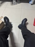 EAERGCE品牌輕奢男鞋馬丁靴男士秋冬新款英倫風(fēng)增高機車(chē)靴時(shí)尚系帶工裝鞋 黑色 41 曬單實(shí)拍圖