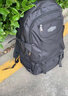 回力背包男大容量旅行戶(hù)外登山包打工行李包男士旅游大空間雙肩包 黑色款【65L大容量】 曬單實(shí)拍圖