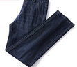 恒源祥牛仔褲男士彈力直筒男褲中老年爸爸長(cháng)褲子15223883 深蘭 32  曬單實(shí)拍圖