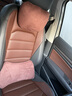 騰安達 汽車(chē)靠墊腰靠頭枕護頸枕套裝車(chē)用腰墊小腰靠枕腰托車(chē)載支撐腰部 【云感零重力護脊】頭枕+腰靠 摩卡棕2件套 曬單實(shí)拍圖