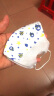 Goodtur3D防护儿童口罩一次型小孩婴幼儿专用防护口鼻罩透气喷绒布男童女童宝宝小学生防尘防霾面罩 【3D立体】男宝5只(颜色随机) S码(4-10岁) 实拍图