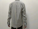 Navigare意大利小帆船純棉襯衫男長(cháng)袖秋冬磨毛寸衫尖領(lǐng)商務(wù)通勤凈色襯衣 大地暖灰 M /39 曬單實(shí)拍圖