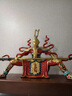 莫尼森（MOREISAN）全銅斗戰勝佛孫悟空擺件工藝品齊天大圣擺放客廳佛堂電視柜裝飾品 全銅彩繪10寸小號齊天大圣-一夫 曬單實(shí)拍圖