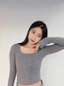 克拉瑟S925銀貝殼項(xiàng)鏈女款輕奢小眾2023新款配飾女生禮物送女友 貝殼鑲鉆項(xiàng)鏈 曬單實(shí)拍圖