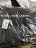 POUM黑色彈力牛仔褲男修身直筒加絨褲子cleanfit美式高街vibe微喇長褲 DFFS-A701黑色加絨 XL【建議120-135斤】 曬單實(shí)拍圖