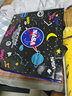 展創(chuàng)nasa sup官網(wǎng)聯(lián)名夏季款宇航員潮牌亂花白色短袖T恤男 LHT-96008黃色 L 曬單實拍圖
