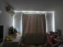 铭聚布艺（MINGJU） 窗帘 全遮光窗帘成品窗帘布 黑贝妮米挂钩式2米宽*2.7米高1片 实拍图