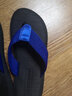 益克拖鞋人字拖男防滑耐磨輕便情侶款沙灘鞋夾趾涼拖鞋 黑藍 41 曬單實(shí)拍圖