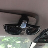 萊琥 車載眼鏡夾汽車眼鏡盒皮革車用墨鏡眼鏡夾卡片遮陽板收納眼睛夾 寶馬3系5系GT7系/X3/X1 升級(jí)款 黑色 一個(gè) 曬單實(shí)拍圖