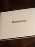 瑞貝卡（Rebecca）假發(fā)片全真人發(fā)空氣劉海假發(fā)片無痕劉海遮白發(fā)增加發(fā)量頭頂補發(fā)片 中分劉海 自然黑 35cm 全手織工藝 曬單實拍圖