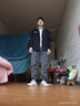 gxmy【三件套】外套男2024春秋季潮男穿搭套裝男裝搭配一套帥氣上衣服 128黑色+內(nèi)搭白t+D903灰色 2XL【140-160斤 曬單實(shí)拍圖