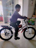 XBEIER變速山地車(chē)自行車(chē)兒童山地車(chē)賽車(chē)男女式中小學(xué)生單車(chē)碟剎山地車(chē) 單速抱剎白紅車(chē)筐 22寸適合身高140-160厘米 曬單實(shí)拍圖