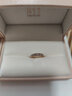 PROMESSA七夕禮物 k金戒指小皇冠公主鉆戒情侶對(duì)戒結(jié)婚戒指(單枚)85441R 11圈 曬單實(shí)拍圖