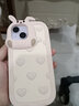 巴蒂尼 韓風愛心小兔子iPhone手機殼蘋果手機保護套全包攝像頭硅膠軟殼情侶男女防摔卡通可愛個性創(chuàng)意 愛心立體兔子 iPhone 14 曬單實拍圖