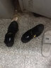 特步男鞋運動(dòng)鞋男2021新款秋季冬季男鞋革面皮面官方網(wǎng)店休閑鞋戶(hù)外防水旗艦輕便旅游鞋透氣秋冬跑步鞋 黑金 39 曬單實(shí)拍圖