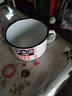 汀妲 加厚老中式懷舊搪瓷泡面碗家用學(xué)生宿舍神器飯碗個(gè)人用方便面面碗帶蓋快餐杯學(xué)生宿舍飯盒餐具 山珍海味 不如泡面一碗【帶蓋】 【加大1200ml泡面碗】 曬單實(shí)拍圖