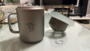 德斯漢菲純鈦馬克杯雙層辦公杯子帶蓋帶濾網(wǎng)水杯女高檔鈦合金茶杯男咖啡杯 輕飲款380ML+雙層咖啡濾網(wǎng) 曬單實(shí)拍圖
