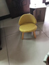 藝柳園 凳子家用矮凳帶靠背寶寶餐椅沙發(fā)凳換鞋凳創(chuàng  )意小板凳客廳凳子 黃色 曬單實(shí)拍圖
