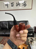 沙芬（SAVINELLI）意大利米奇100周年紀念石楠木煙斗三金點(diǎn)高檔禮盒裝進(jìn)口手工煙斗 【702彎斗 一點(diǎn)金 無(wú)編號禮盒】6mm 曬單實(shí)拍圖