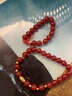 萬(wàn)寶資黑瑪瑙散珠手串珠子diy手工編織串珠水晶材料手鏈飾品配件 8mm紅瑪瑙（約47-48顆/串） 曬單實(shí)拍圖