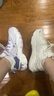 FILA 斐樂(lè )運動(dòng)鞋女MARS II 火星系列二代秋秋季時(shí)尚復古跑步鞋女 奶白/木薯粉-GT 36.5 曬單實(shí)拍圖