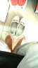 强人豆豆鞋女平底浅口单皮鞋舒适透气软面软底女鞋 JDA237030 白色 36 实拍图