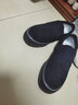 人本男鞋一腳蹬帆布鞋男 春秋純色套腳懶人鞋淺口休閑百搭潮鞋 全黑 40 （略偏小半碼） 曬單實(shí)拍圖