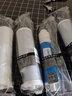 鉆芯凈水器濾芯適用麥克羅美的MRO121-4HRO50-5I全套家用反滲透膜凈水機(jī)PP棉活性炭濾芯 全套四支（PP+C1+RO+C2） 曬單實(shí)拍圖